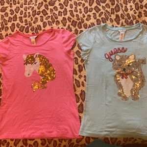 Guess Girls Tee Shirts - bundle of two